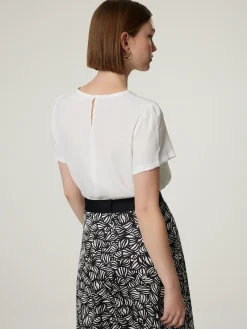 Blusenshirt mit Seide