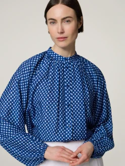 Blusenshirt mit Seide