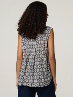 Blusentop aus Baumwolle