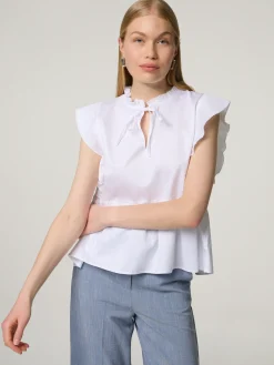 Blusentop aus Baumwolle