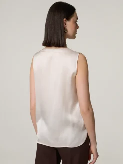 Blusentop aus Satin ALAMARO