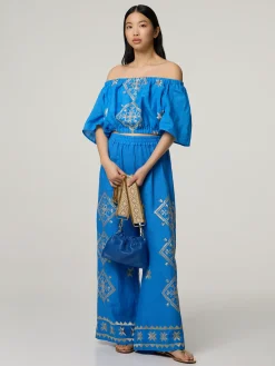 Blusentop im Cropped Fit