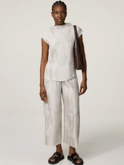 Blusentop mit Plissee