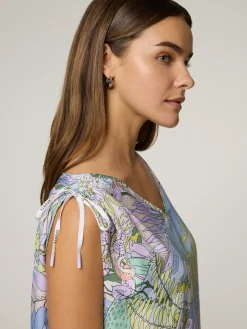 Blusentop mit Print