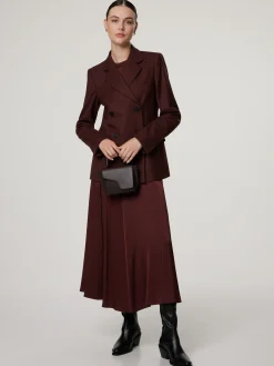 Blusentop mit Stehkragen