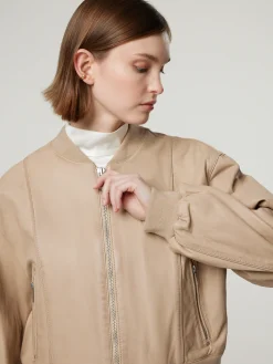 Bomberjacke aus Leder TETUAN