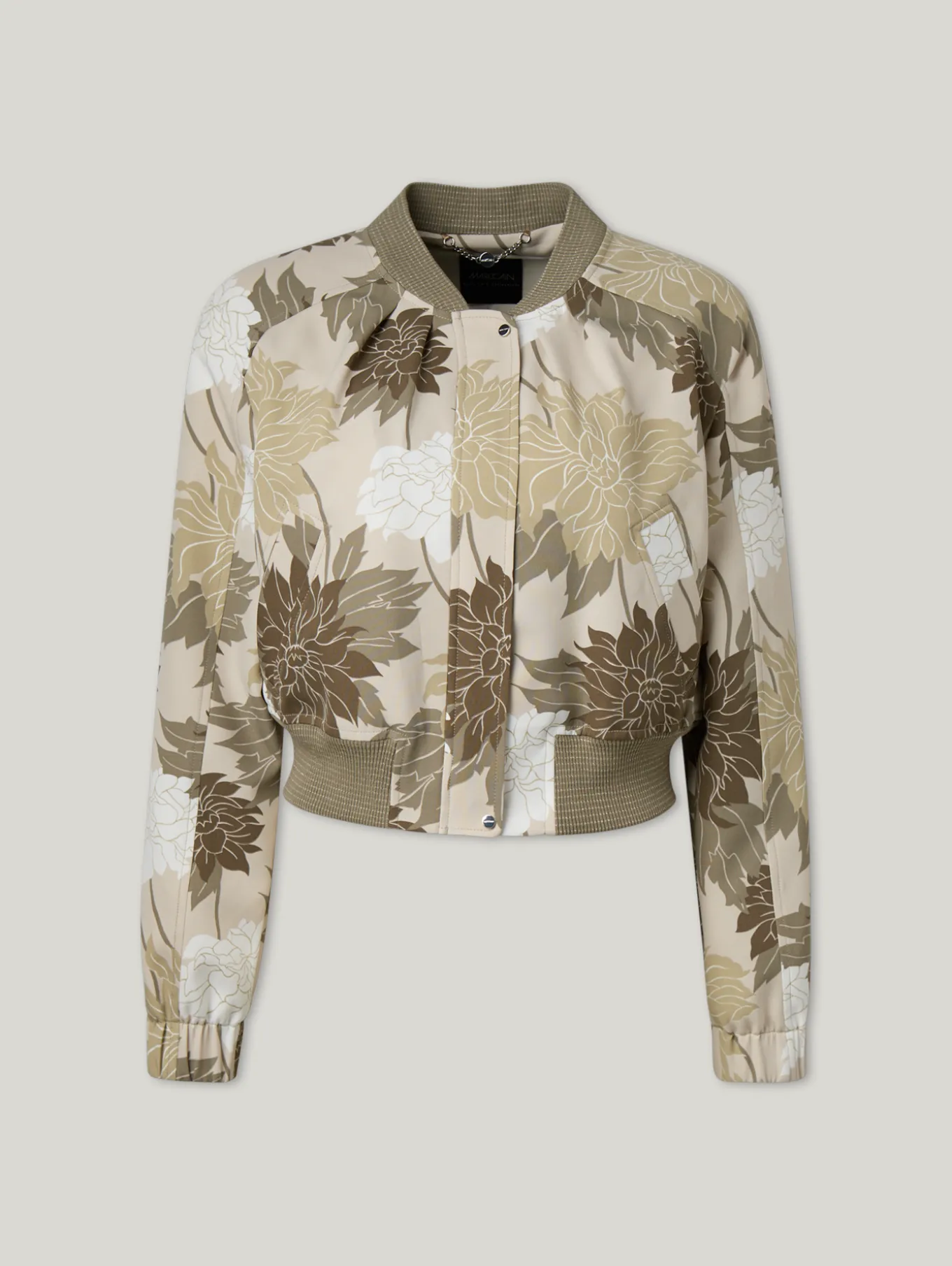 Bomberjacke mit Blumenprint