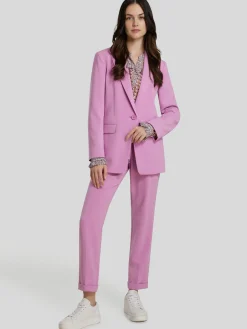 Bundfalten Hose mit Gummizug