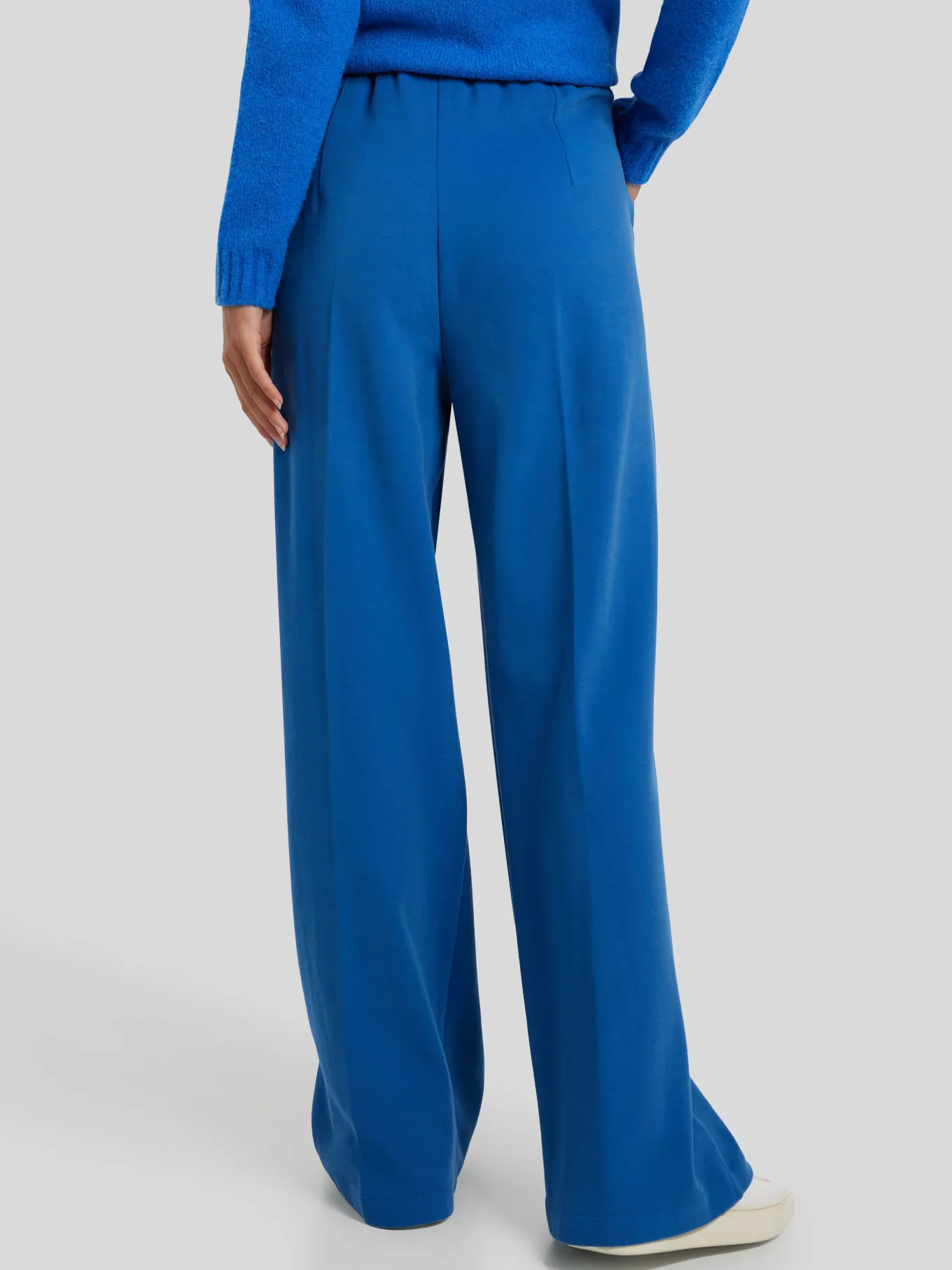 Bundfaltenhose aus Jersey CANTER