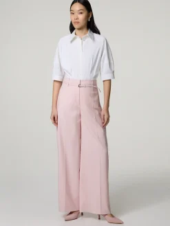 Bundfaltenhose aus Schurwolle