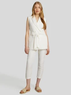 Businesshose aus Leinen