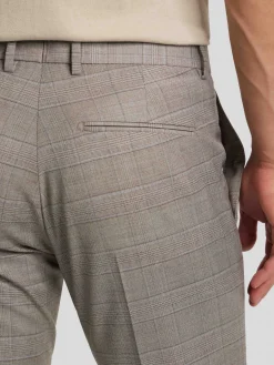 Businesshose mit Karo