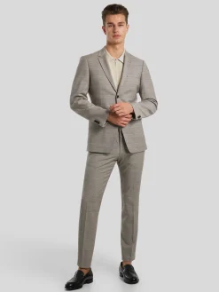 Businesshose mit Karo