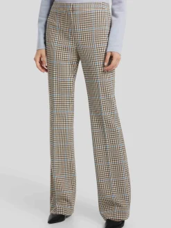 Businesshose mit Karo-Muster