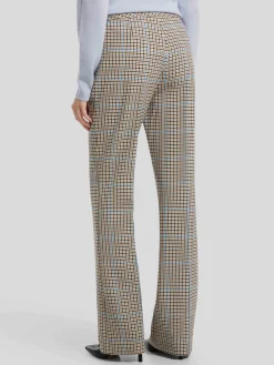 Businesshose mit Karo-Muster