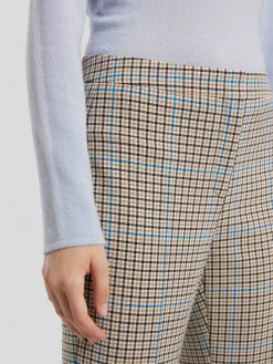 Businesshose mit Karo-Muster