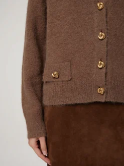 Cardigan aus Alpaka-Mix