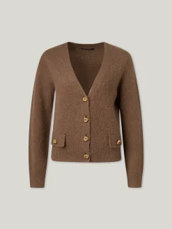 Cardigan aus Alpaka-Mix