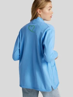 Cardigan aus Baumwoll-Mix