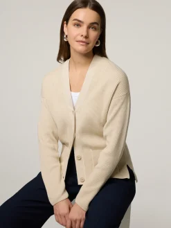 Cardigan aus Bio-Baumwolle