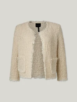 Cardigan aus Bouclé