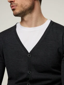 Cardigan aus Merinowolle