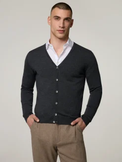 Cardigan aus Merinowolle