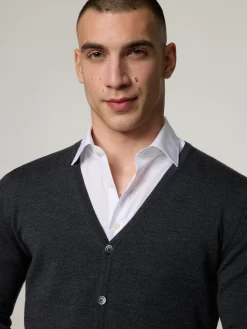 Cardigan aus Merinowolle