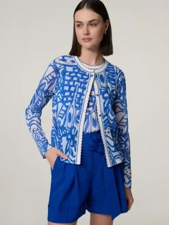 Cardigan mit Baumwolle