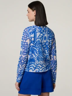 Cardigan mit Baumwolle