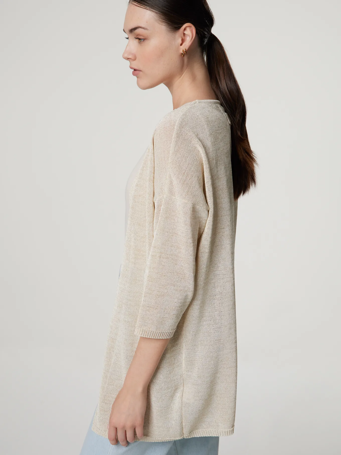 Cardigan mit Baumwolle