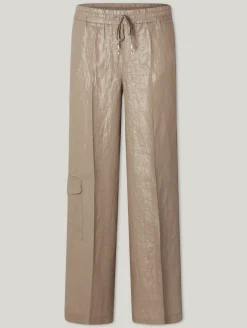 Cargohose aus Leinen AMALIA