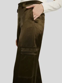 Cargohose aus Satin DUCTILE