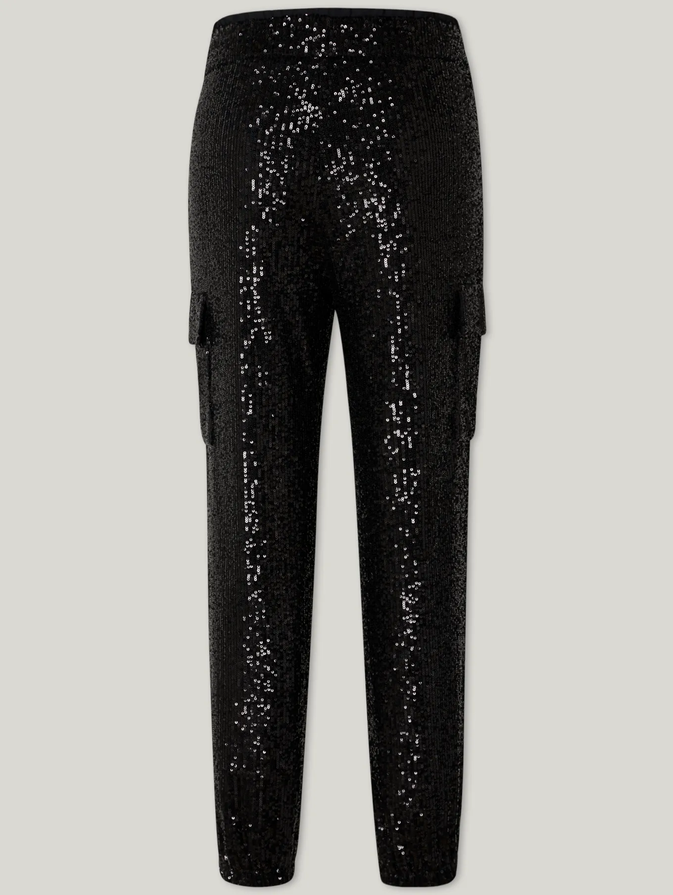 Cargohose mit Pailletten