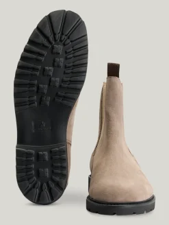 Chelsea Boots aus Veloursleder