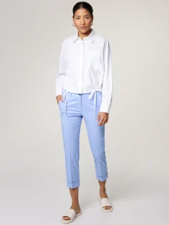 Chino im Cropped Fit DORA