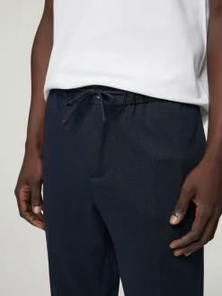 Chino mit Mikro-Muster