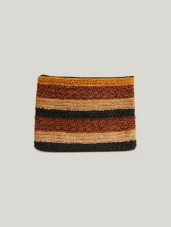 Clutch aus Raffia NEZIHA