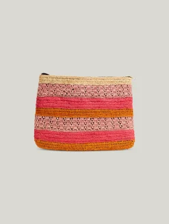 Clutch aus Raffia NEZIHA