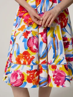 Cocktailkleid aus Baumwolle