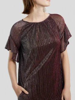 Cocktailkleid aus Lurex