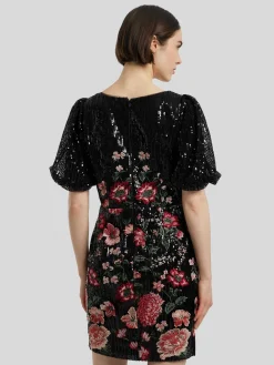 Cocktailkleid mit Blumen