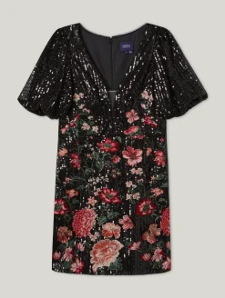 Cocktailkleid mit Blumen