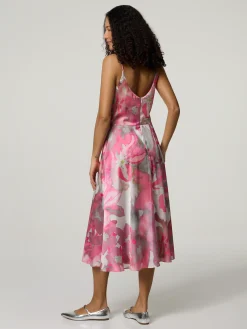 Cocktailkleid mit floralem Print