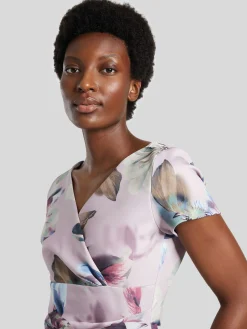 Cocktailkleid mit Flower-Print