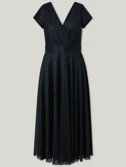 Cocktailkleid mit Glitzer