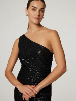 Cocktailkleid mit Pailletten