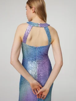 Cocktailkleid mit Pailletten