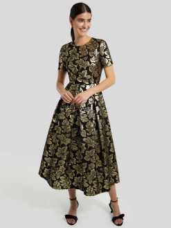 Cocktailkleid mit Print MIK