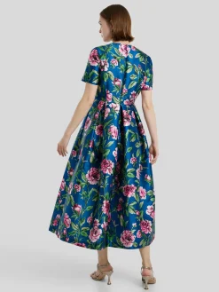Cocktailkleid mit Print MIK